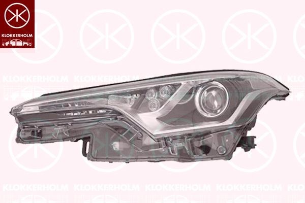 KLOKKERHOLM Chladič motora 8160302240 Chladič vody KLOKKERHOLM Toyota AURIS 8160302240