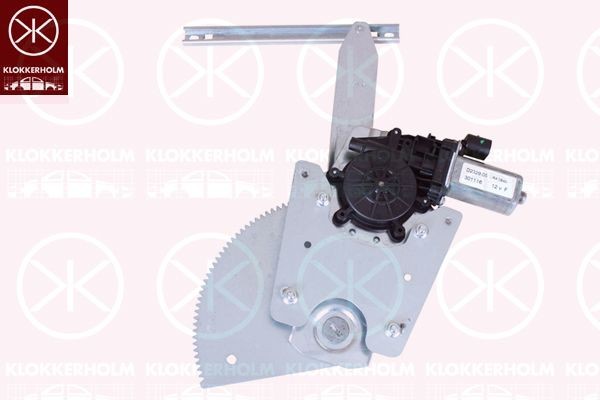 KLOKKERHOLM Stötfångarfäste 8160931 8160931 KLOKKERHOLM fäste till stötfångare TOYOTA LAND CRUISER