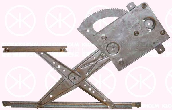 KLOKKERHOLM Elevador de vidro 81611802 Elevador de vidros KLOKKERHOLM Toyota CAMRY 81611802