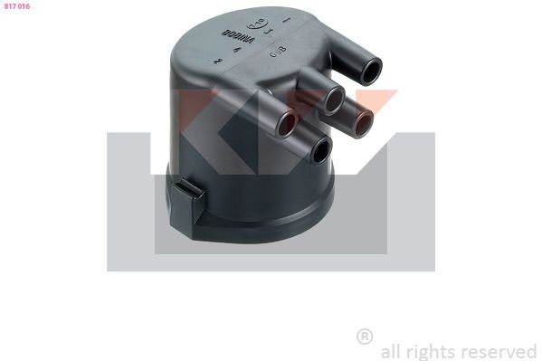 KW Aizdedzes sadalītāja vāciņš 817 016 Aizdedzes sadalītāja vāciņš SEAT KW 817 016