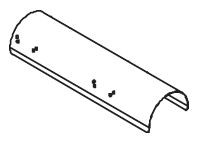 DINEX Värmesköld 81929 81929 DINEX värmeskyddsplåt Mercedes V-klass