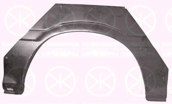Sidewall KLOKKERHOLM 8193591 KLOKKERHOLM 8193591 2024 TOYOTA HIACE wheel arch replacement