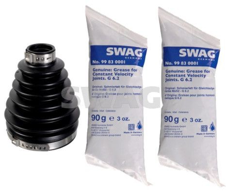 SWAG Bälgsats, drivaxel 82 10 0322 82 10 0322 SWAG drivknutsdamask Toyota AURIS