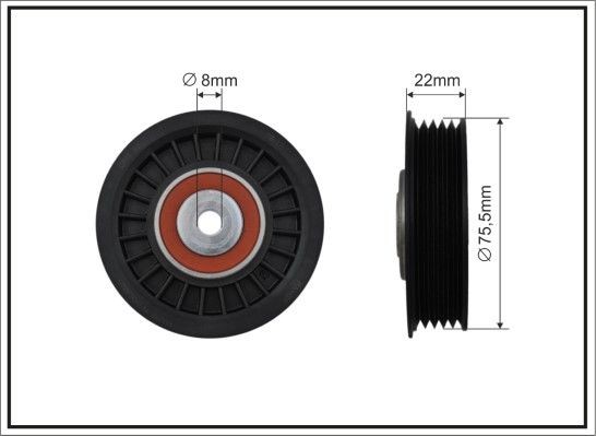 CAFFARO Strammehjul, kilerem 82-22 CAFFARO 82-22 Strammerull Skoda Superb 3u pris