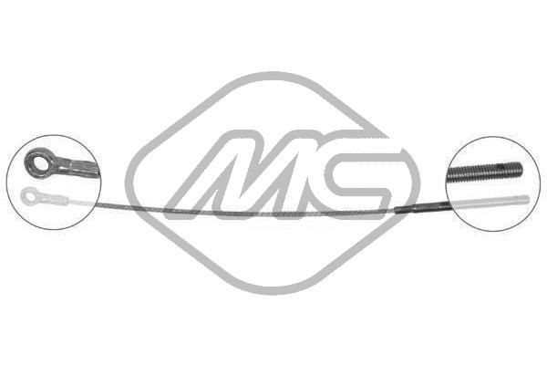 Metalcaucho Handremkabel 82039 Metalcaucho 82039 Remkabel Lada Niva 2121 prijs