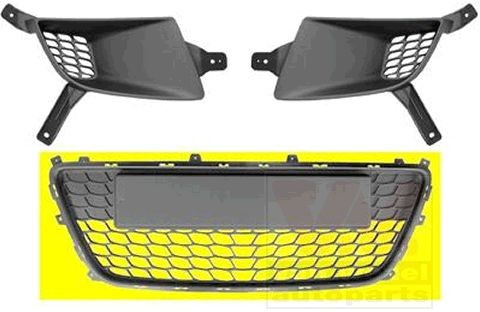 VAN WEZEL Ventilatiegrille, bumper 8207590 VAN WEZEL 8207590 Grille HYUNDAI Elantra III Sedan (XD) aan een voordelige prijs