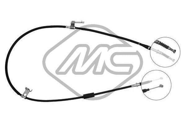 Metalcaucho Håndbremsekabel 82232 82232 Metalcaucho Håndbremsen Mazda billig