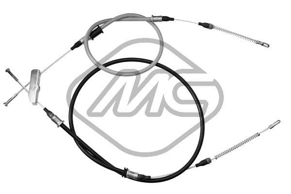 Metalcaucho Handbremsseil 82483 82483 Handbremsseil DAEWOO LANOS Metalcaucho kaufen