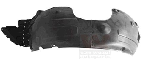 VAN WEZEL Garniture, passage de roue 8272433 VAN WEZEL 8272433 Doublure d'aile Hyundai i10 IA prix