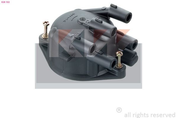KW Aizdedzes sadalītāja vāciņš 828 102 Aizdedzes sadalītāja vāciņš KW Nissan PATROL 828 102