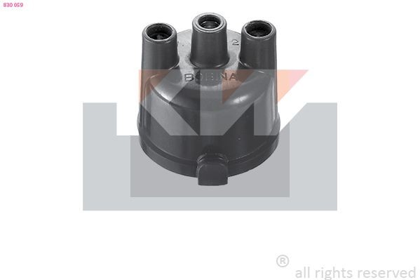 KW Tête de delco 830 059 Chapeau d'allumeur KW RX 830 059 pas cher