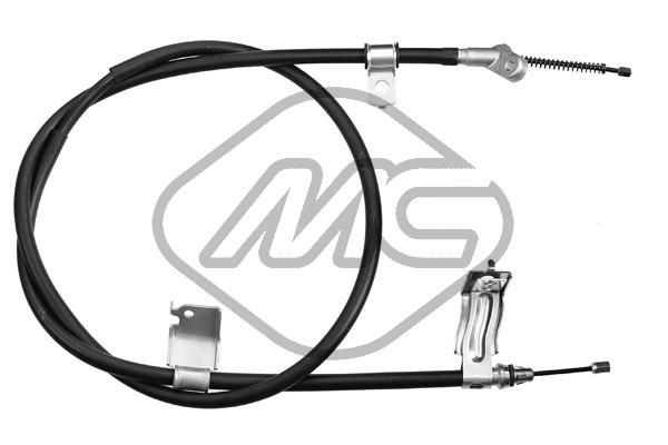 Metalcaucho Żażné lanko parkovacej brzdy 83127 Lanko ručnej brzdy Metalcaucho Renault MASTER 83127