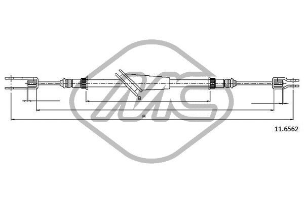 Metalcaucho Tautrekk, håndbremse 83133 Håndbrekk Metalcaucho Symbol 83133 billige