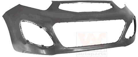 Bumper VAN WEZEL 8314570 VAN WEZEL 8314570: Bumper Kia VENGA 2021
