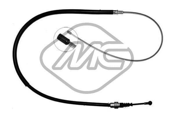 Metalcaucho Tross, seisupidur 83249 83249 Metalcaucho Käsijarruvaijeri Skoda odav