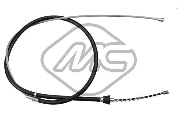 Metalcaucho Żażné lanko parkovacej brzdy 83254 83254 Lanko ručnej brzdy Metalcaucho SKODA OCTAVIA