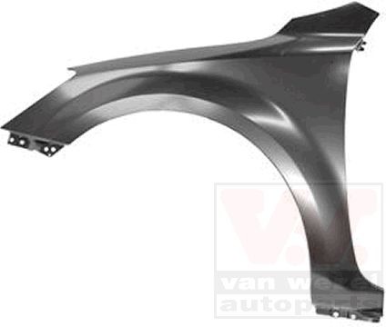 VAN WEZEL Spatbord 8353657 VAN WEZEL 8353657 Achterspatbord KIA SHUMA 2 goedkoop