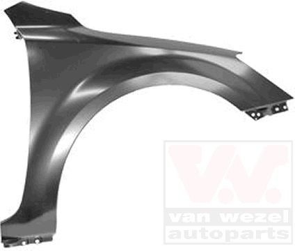 Lokasuoja VAN WEZEL 8353658 KIA PROCEED 2019 Takalokasuoja ja etulokasuoja VAN WEZEL 8353658