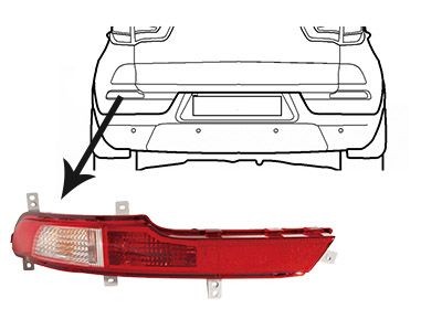Retronebbia VAN WEZEL 8383929 VAN WEZEL 8383929 Fendinebbia posteriore Kia CEE'D 2006