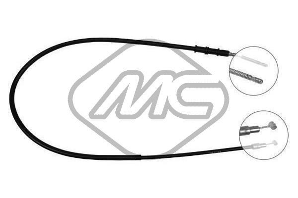 Metalcaucho Handbremsseil 83910 Bremsseil, Handbremse Metalcaucho LANOS 83910 günstig