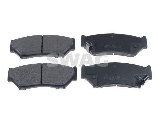 SWAG Bromsbelägg 84 91 6657 84 91 6657 SWAG bromskloss SUZUKI GRAND VITARA