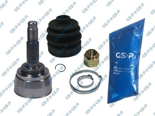 Homokineet reparatie set, aandrijfas GSP 841303 GSP 841303 Homokinetische koppeling Nissan NOTE 2015