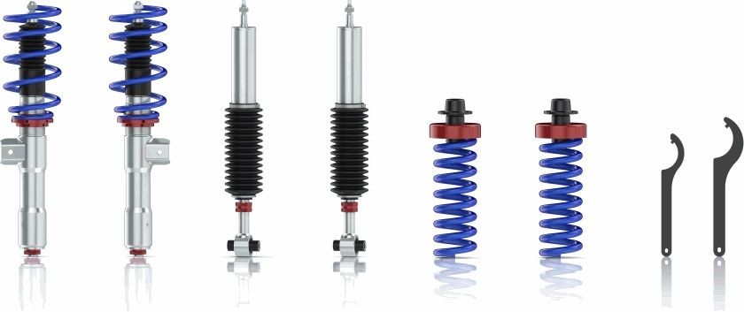 SACHS PERFORMANCE Sport Kit, fjærsett / dempere 841500 000525 841500 000525 Performance Senkesett SUBARU LEONE SACHS PERFORMANCE