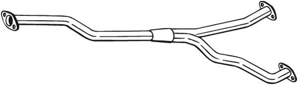 BOSAL Σωλήνας εξάτμισης 850-097 Σωλήνες εξάτμισης BOSAL Hyundai ELANTRA 850-097