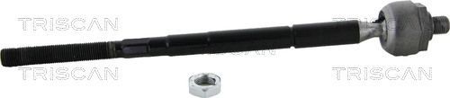 TRISCAN Raidetangon pää, suora 8500 15217 8500 15217 TRISCAN Raidetanko FIAT PANDA