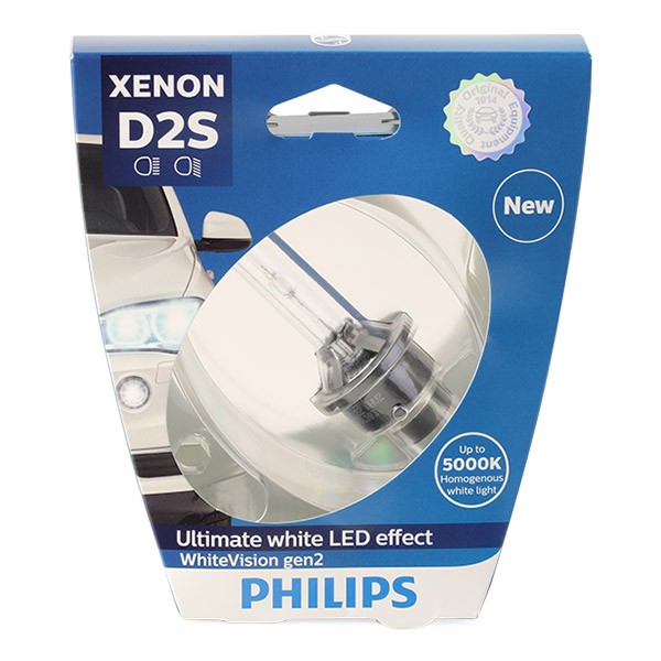PHILIPS Lampada xenon 85122WHV2S1 85122WHV2S1 Xenon WhiteVision gen2 costo Lampadina anabbagliante NISSAN TERRANO PHILIPS