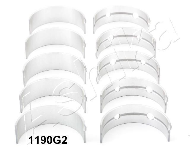 ASHIKA Σετ κουζινέτων στροφαλοφόρου άξονα 86-1190G2 86-1190G2 Κουζινέτα στροφαλοφόρου άξονα FORD TOURNEO COURIER ASHIKA