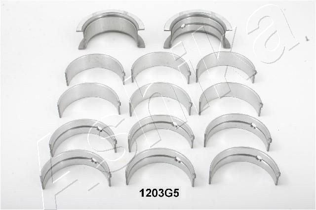 ASHIKA Σετ κουζινέτων στροφαλοφόρου άξονα 86-1203G5 Κουζινέτα στροφαλοφόρου άξονα ASHIKA NT400 86-1203G5 φθηνά