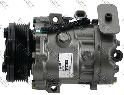 TEAMEC Klimakompressor 8600114 8600114 TEAMEC Opel Corsa C Kastenwagen Klimakompressor kaufen
