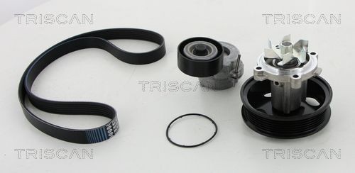 TRISCAN Vannpumpe + kileremsett 8642 100501 Multireim sett TRISCAN Fiat GRANDE PUNTO 8642 100501