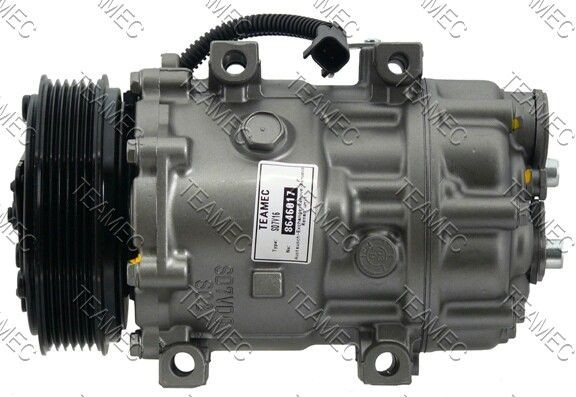 TEAMEC Klimakompressor 8646017 Aircondition kompressor TEAMEC Smart CROSSBLADE 8646017