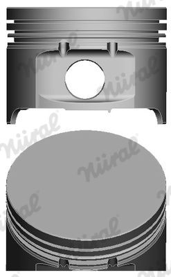 NÜRAL Pistone motore 87-104200-40 NÜRAL 87-104200-40 Pistone motore