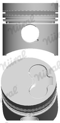 NÜRAL Kolvid 87-109807-10 NÜRAL 87-109807-10 Kolvid