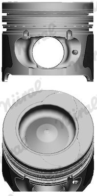 NÜRAL Kolv 87-123407-50 NÜRAL 87-123407-50 Kolv OPEL KAPITÄN original