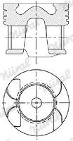 Stempel NÜRAL 87-422407-10 NÜRAL 87-422407-10 Motor stempel TOYOTA MR 2 2000