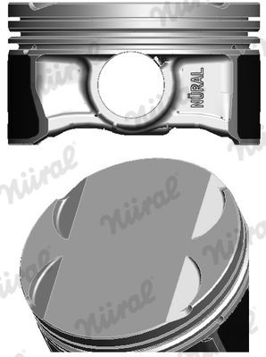 NÜRAL Pistone motore 87-425300-00 NÜRAL 87-425300-00 Pistone motore Ford ESCORT originali