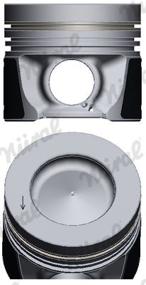 NÜRAL Kolv 87-432900-00 NÜRAL 87-432900-00 Kolv Seat Ibiza 6j Kombi original