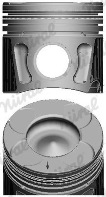 NÜRAL Piest 87-435700-00 NÜRAL 87-435700-00 Piest motora Astra Mk1 Kombi originálne cena