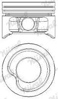 Piston NÜRAL 87-441900-00 NÜRAL Elastoval ® 87-441900-00: Piston Fiat PANDA 2024