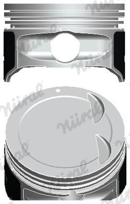 Êmbolo NÜRAL 87-443600-00 NÜRAL EcoTough ® 87-443600-00: Pistão motor Škoda FABIA 2022