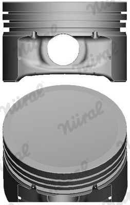 NÜRAL Πιστόνι 87-450007-00 NÜRAL 87-450007-00 Πιστονι Dacia Sandero 2 γνήσια τιμες