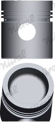 NÜRAL Kolben 87-520107-10 NÜRAL 87-520107-10 Kolben