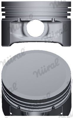NÜRAL Kolv 87-524100-00 NÜRAL 87-524100-00 Kolv Rover 25 RF original