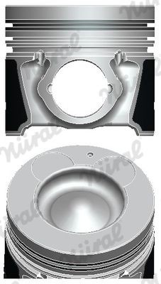 NÜRAL Êmbolo 87-849007-00 NÜRAL 87-849007-00 Pistão forjado Hyundai Getz TB preço