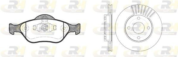 ROADHOUSE Jarrupalasarja, levyjarru 8766.00 8766.00 ROADHOUSE Dual Kit Jarrusarjat JAGUAR XJ