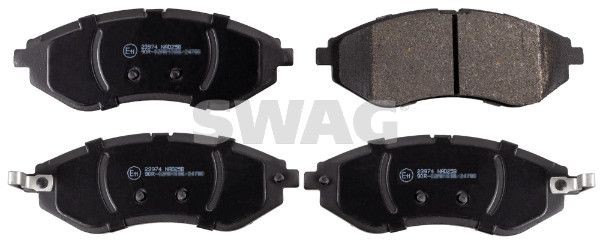 SWAG Τακάκια φρένων 89 91 6721 Τακάκια δισκόφρενων SWAG Chevrolet CAMARO 89 91 6721
